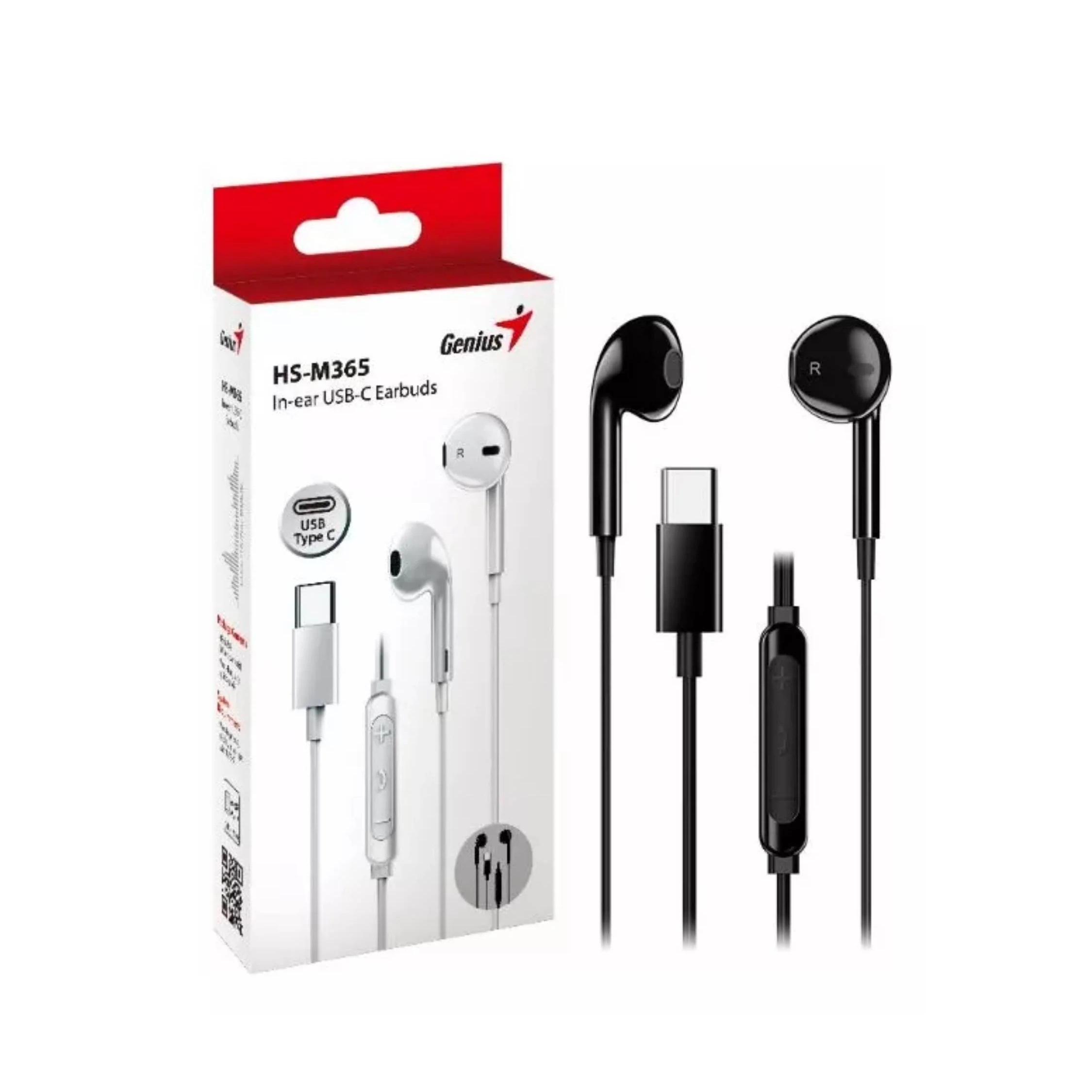 AURICULAR IN EAR TIPO C GENIUS HS-M365 NEGRO TIPO-C
31710030400 - AURICULAR10031